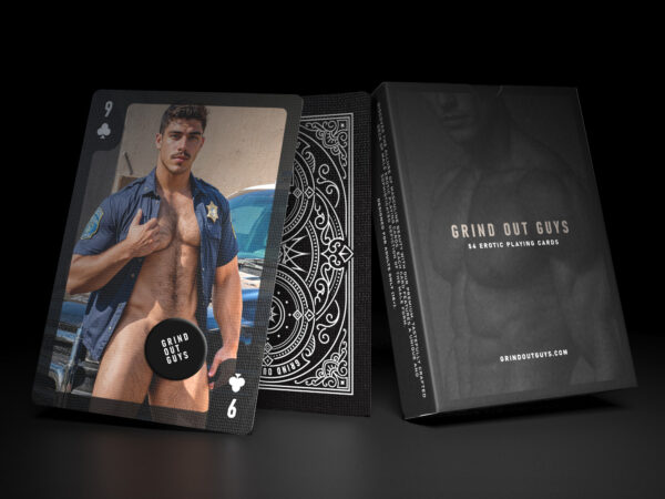 nude male playing cards